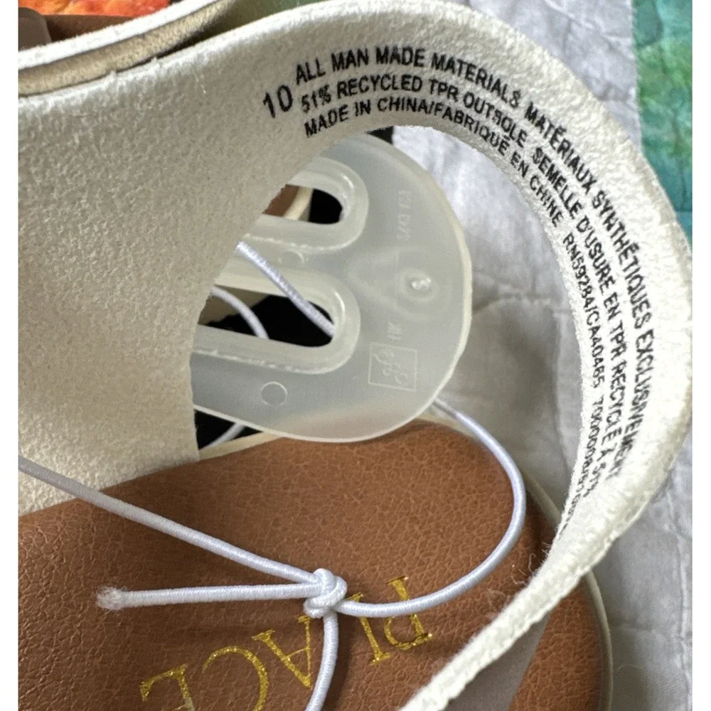 Childrens Place Sandals Gold Size 10 Toddler Girl